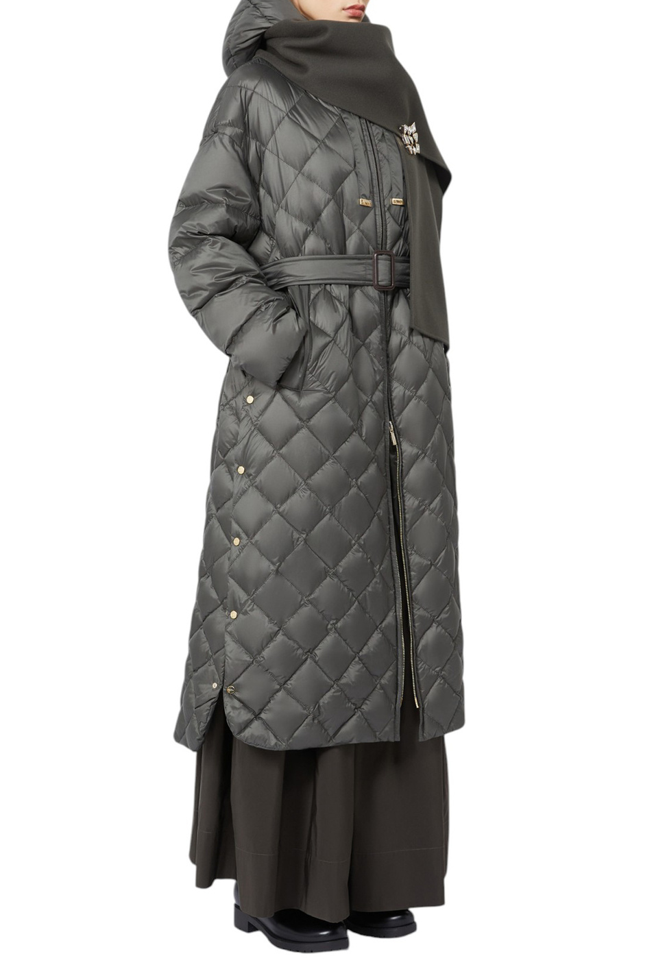 Женский Max Mara Пальто TREPAR стеганое (цвет ), артикул 2529496075 | Фото 2