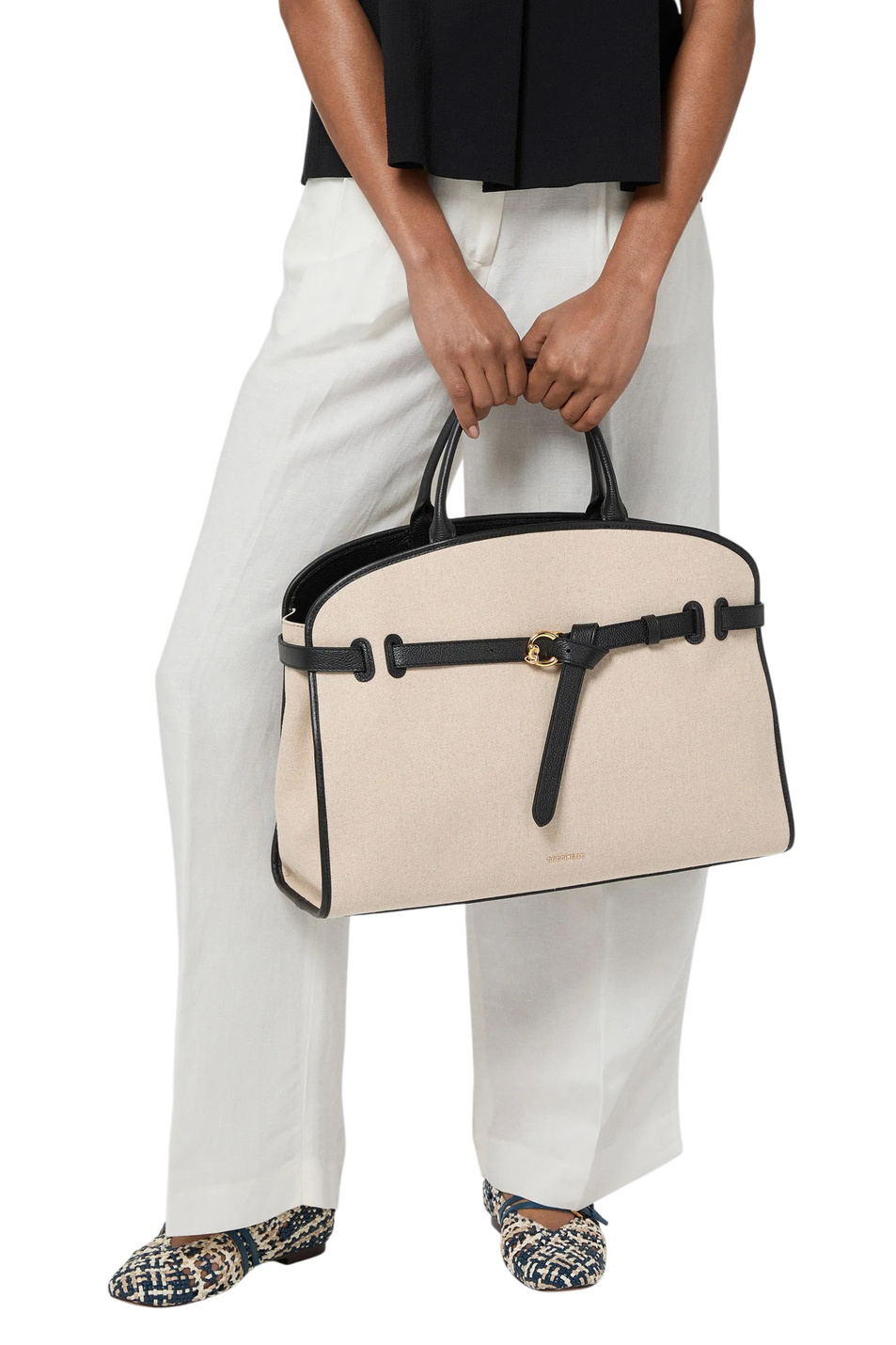 Женский Coccinelle Сумка SABINE из текстиля и натуральной кожи (цвет ), артикул E1ULE180101 | Фото 3