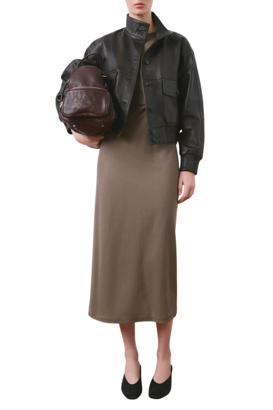 Женский Mango Платье VALEN из смесовой вискозы (цвет ), артикул 27055827 | Фото 2