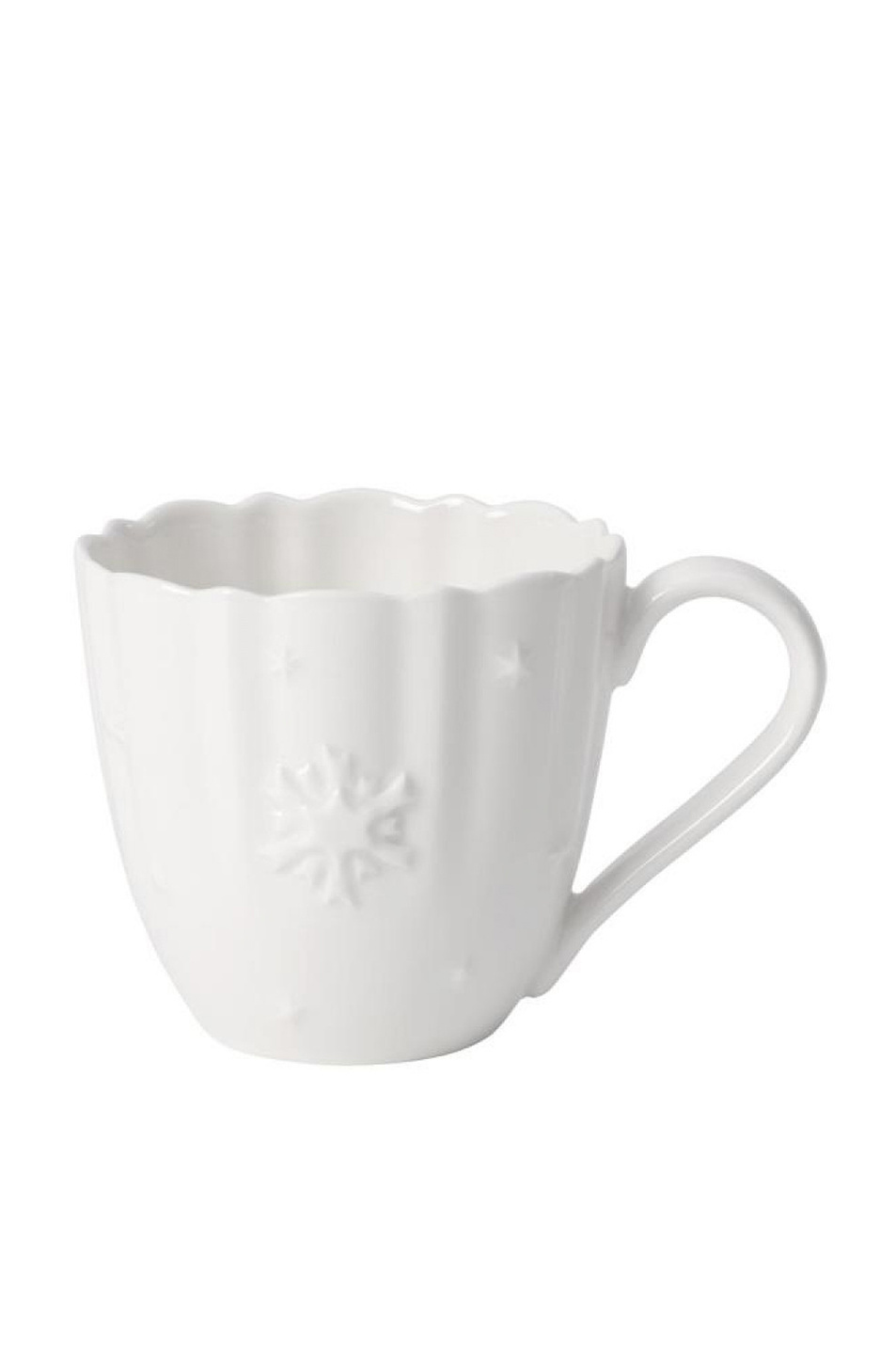 Не имеет пола Villeroy & Boch Чашка белая со снежинкой, 250 мл (цвет ), артикул 14-8658-1300 | Фото 1