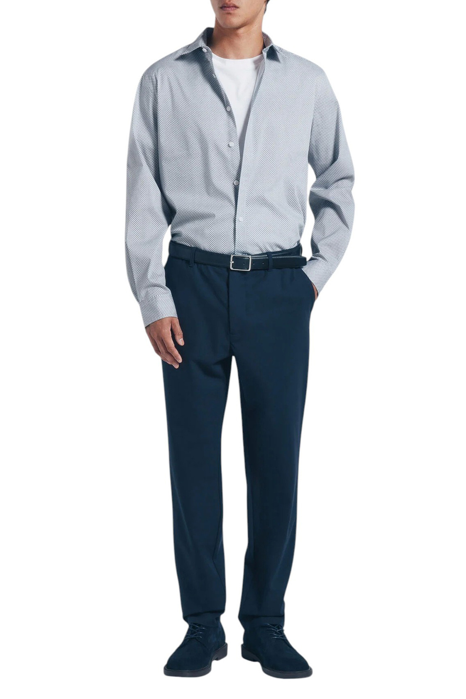 Мужской Springfield Рубашка прямого кроя (цвет ), артикул 1512147 | Фото 2