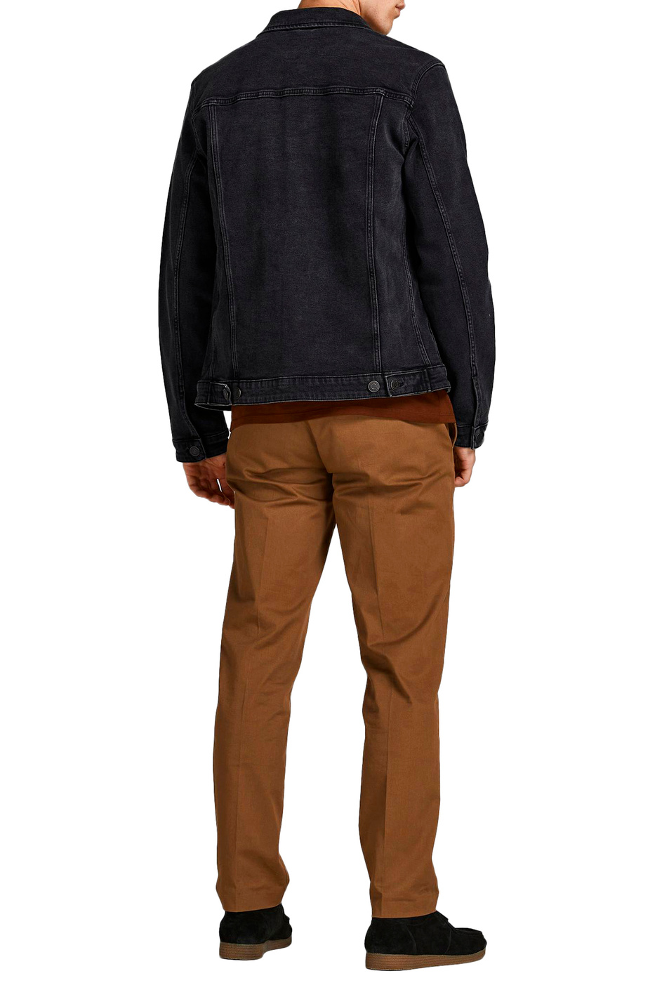 Мужской Jack & Jones Джинсовая куртка с нагрудными карманами (цвет ), артикул 12168696 | Фото 4