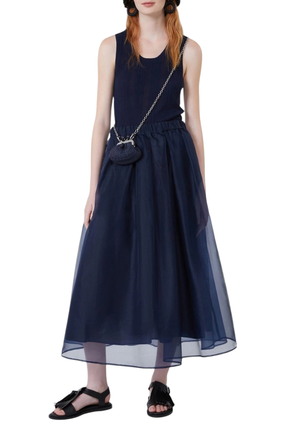 Женский Weekend Max Mara Юбка VISINO из шелка (цвет ), артикул 2615101032 | Фото 2