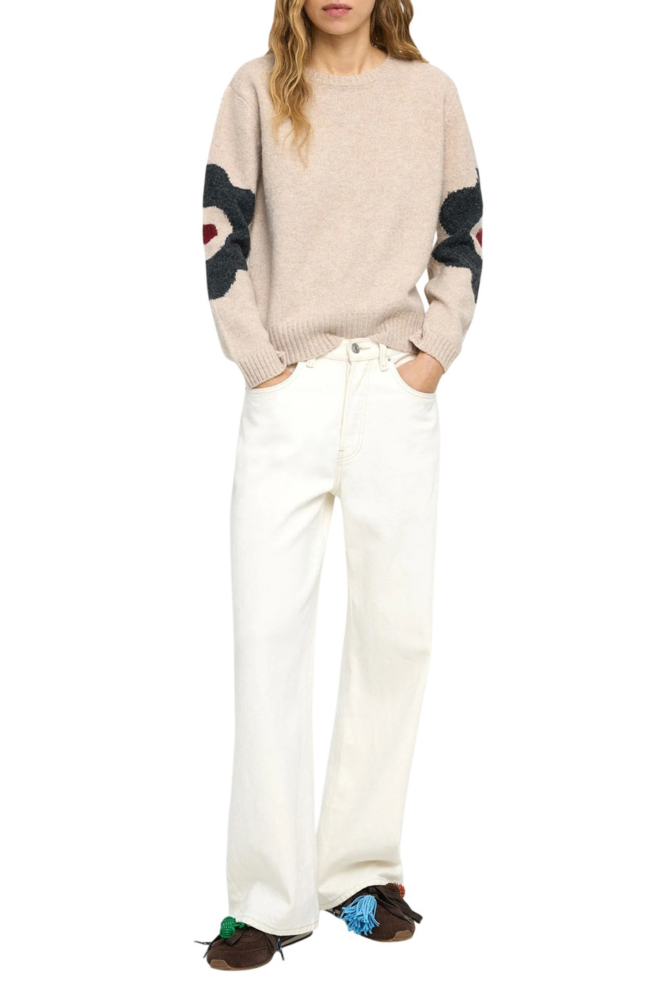 Женский Parfois Джемпер с круглым вырезом (цвет ), артикул 243194 | Фото 2