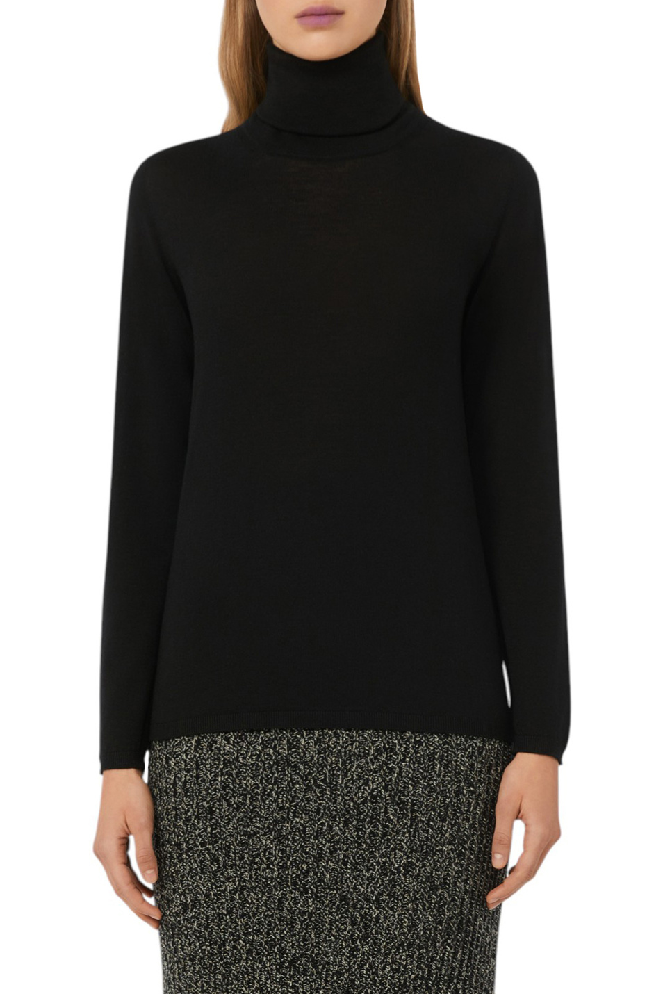 Женский Max Mara Водолазка SALUTO из шерсти (цвет ), артикул 2521366162 | Фото 3