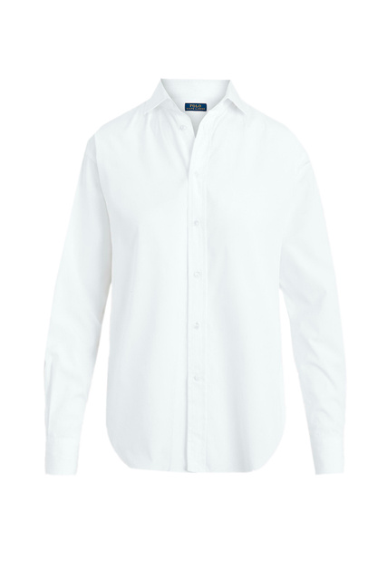 Рубашка из натурального хлопка|Основной цвет:Белый|Артикул:211779889001 | Фото 1