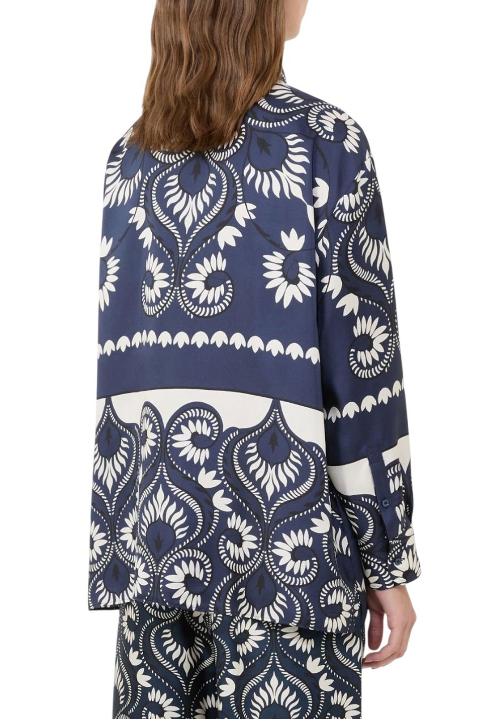 Женский Weekend Max Mara Блузка LASTRA из шелка (цвет ), артикул 2615191011 | Фото 4