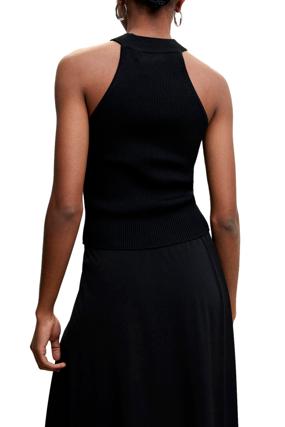 Женский Mango Трикотажный топ LOPEZ (цвет ), артикул 47058635 | Фото 4