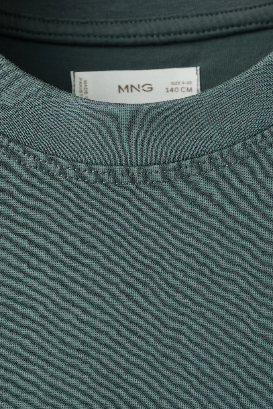 Мальчикам Mango Kids Футболка CUTWASH из хлопка (цвет ), артикул 27007918 | Фото 3