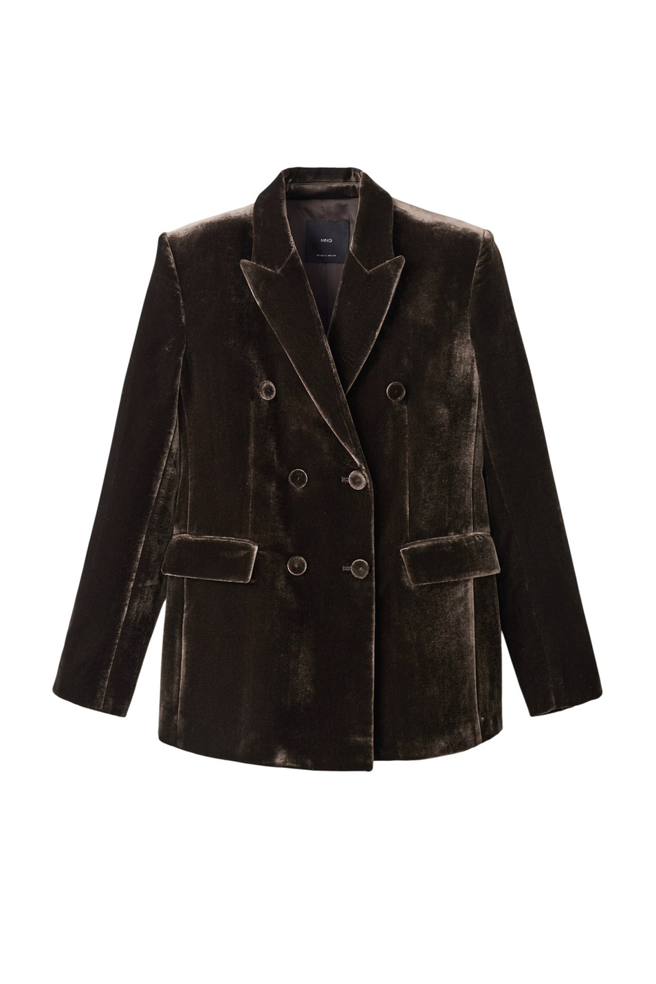 Женский Mango Пиджак PEPPER бархатный (цвет ), артикул 17029407 | Фото 1