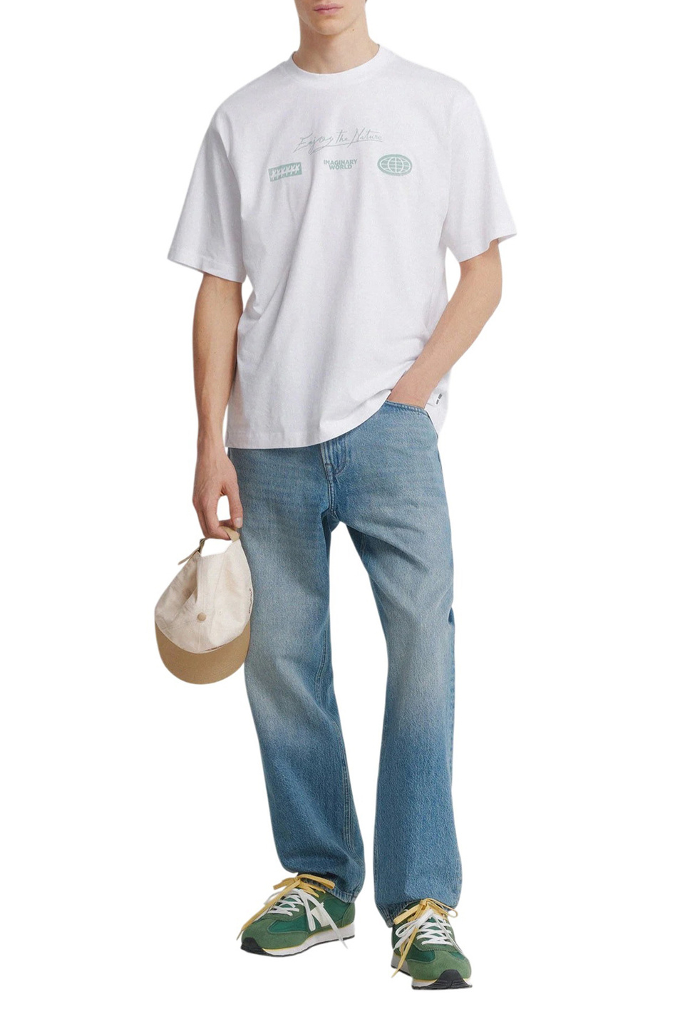 Мужской Springfield Футболка из хлопка (цвет ), артикул 0243381 | Фото 2