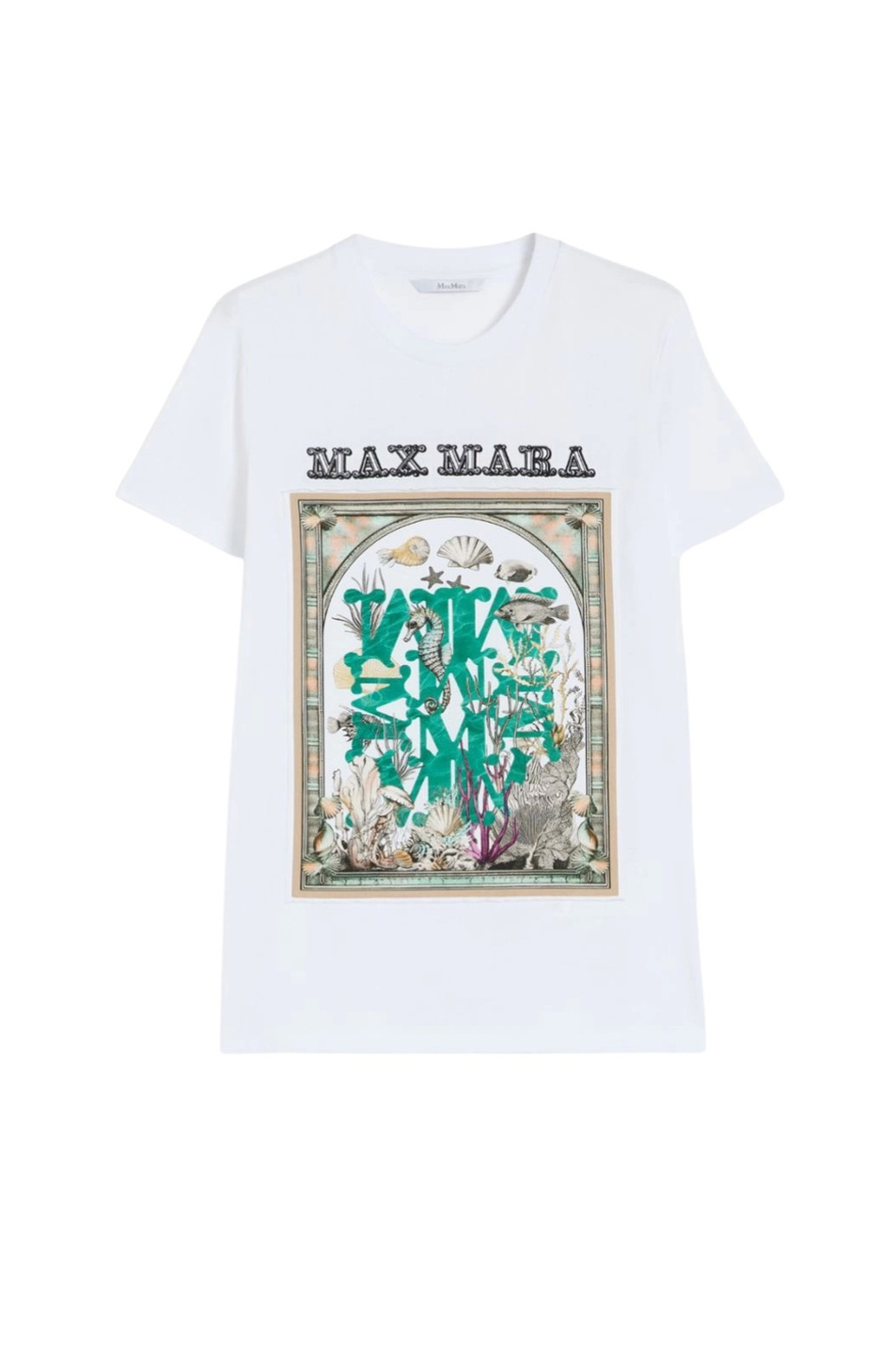 Женский Max Mara Футболка SPADINO из хлопка (цвет ), артикул 2611941062 | Фото 1