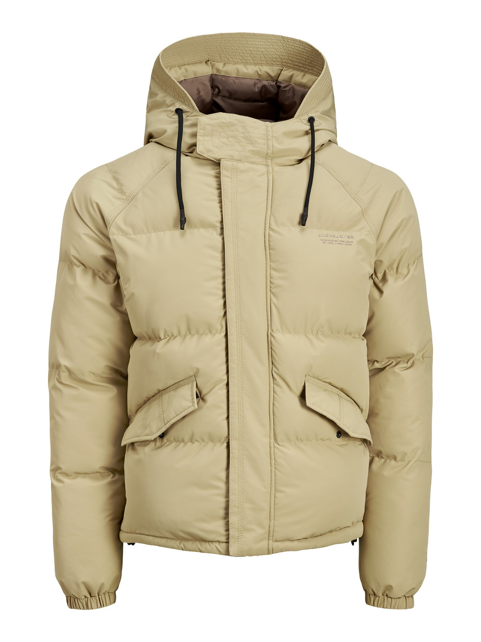 Мужской Jack & Jones Стеганая куртка с капюшоном (цвет ), артикул 12178729 | Фото 1