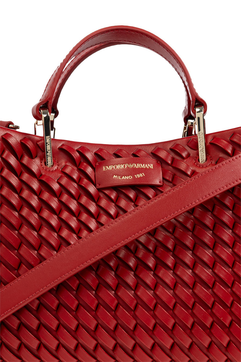 Женский Emporio Armani Сумка-шопер MyEA из натуральной кожи (цвет ), артикул EW000361-AF12762 | Фото 4