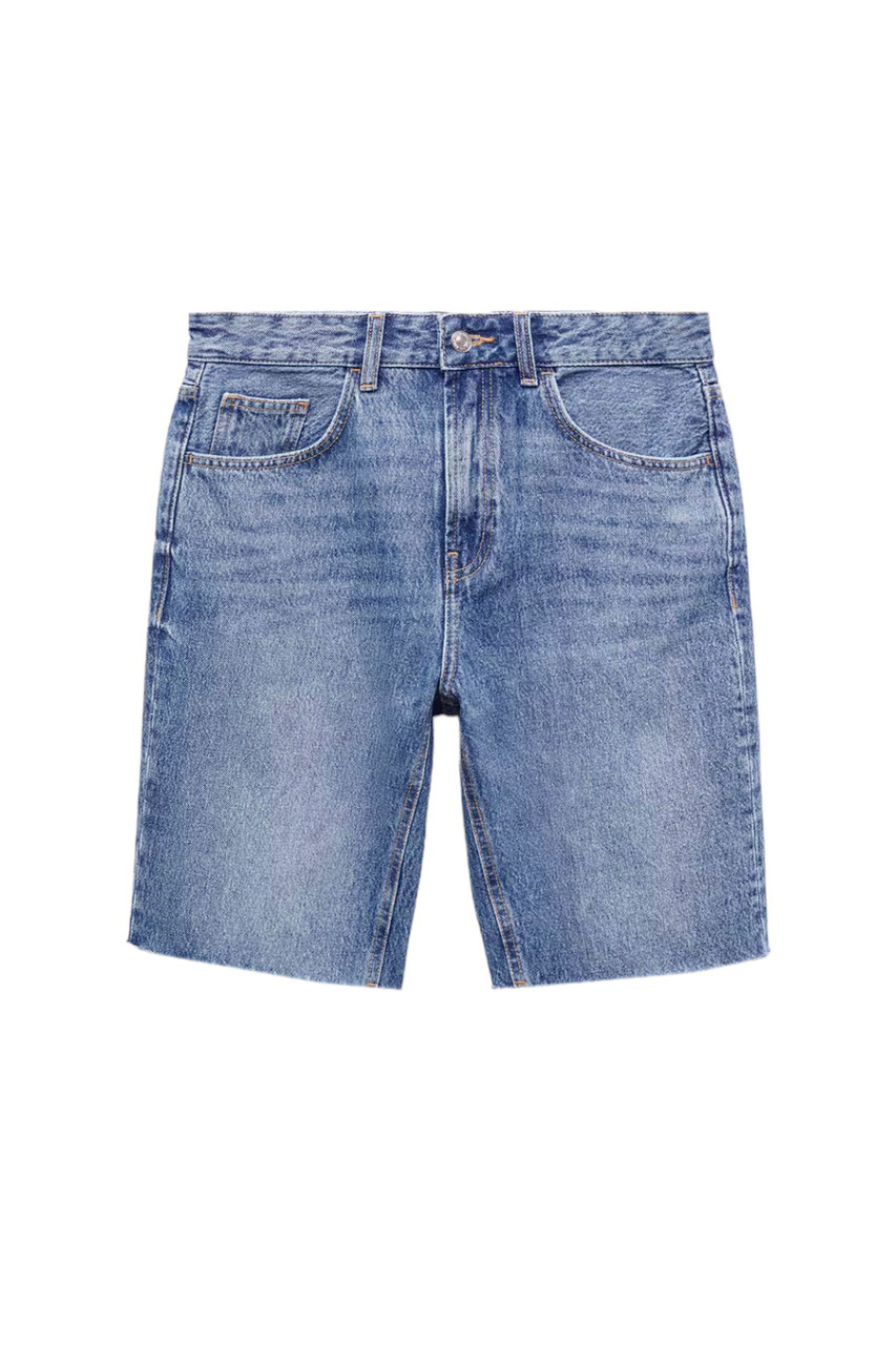 Шорты MIAMI джинсовые|Основной цвет:Синий|Артикул:67047133 | Фото 1
