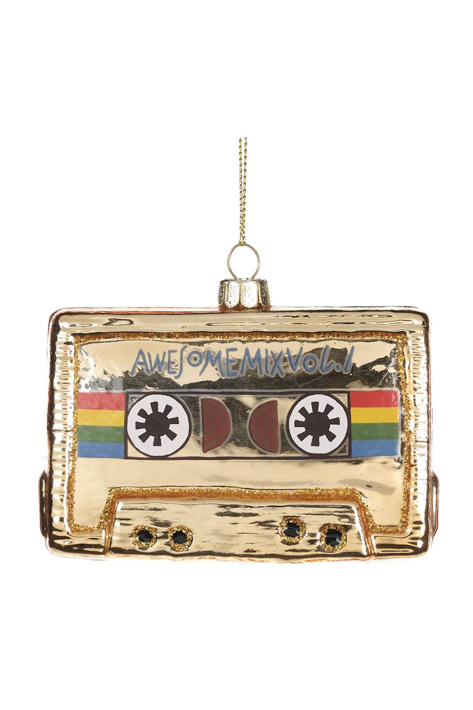 Не имеет пола Goodwill Елочная игрушка "Кассета", 10,5см, в ассорт. (цвет ), артикул YA 92644 | Фото 1