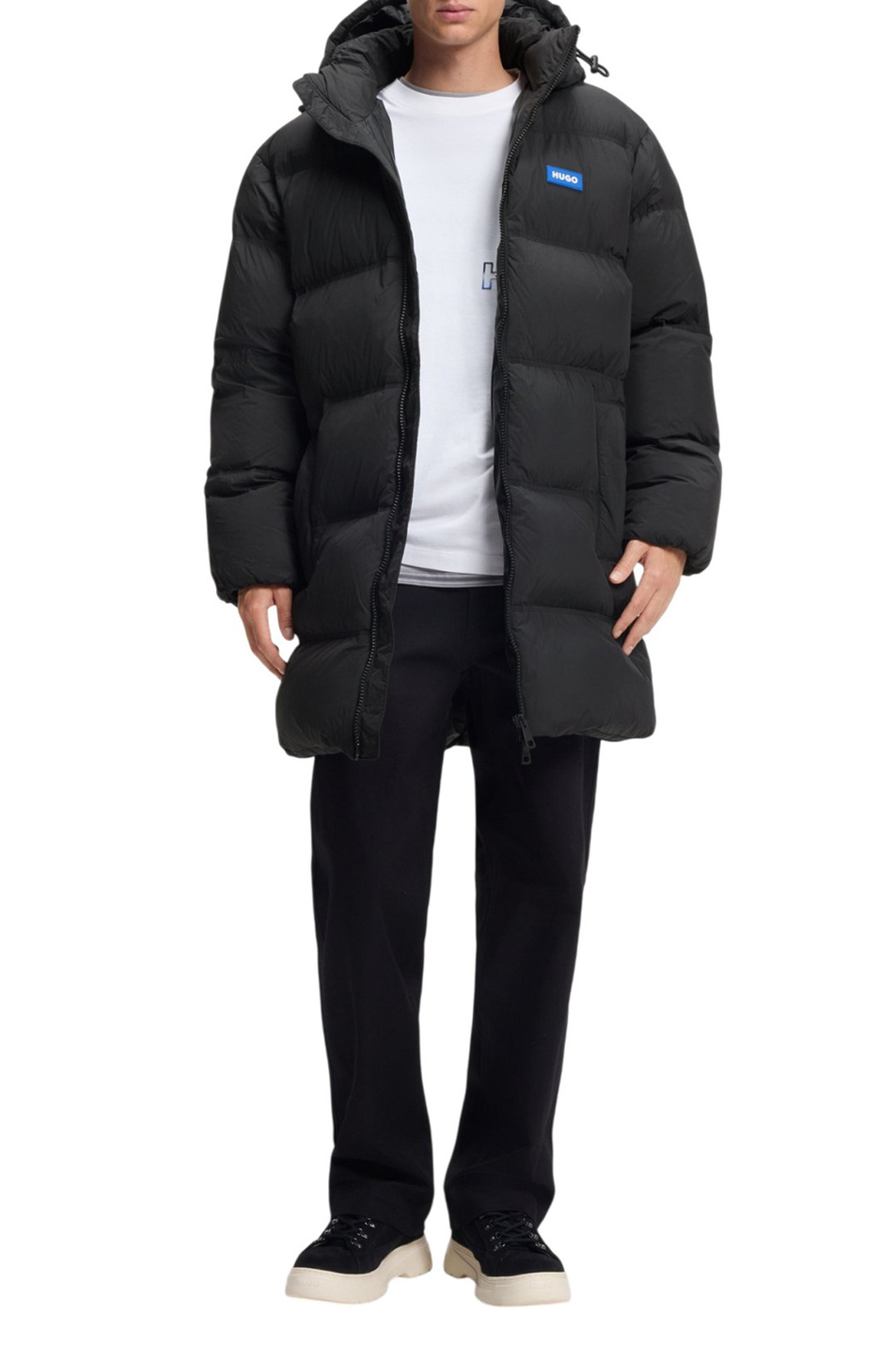 Полупальто Bodi2541|Основной цвет:Черный Мужской HUGO Полупальто Bodi2541 (цвет ), артикул 50546653 | Фото 2