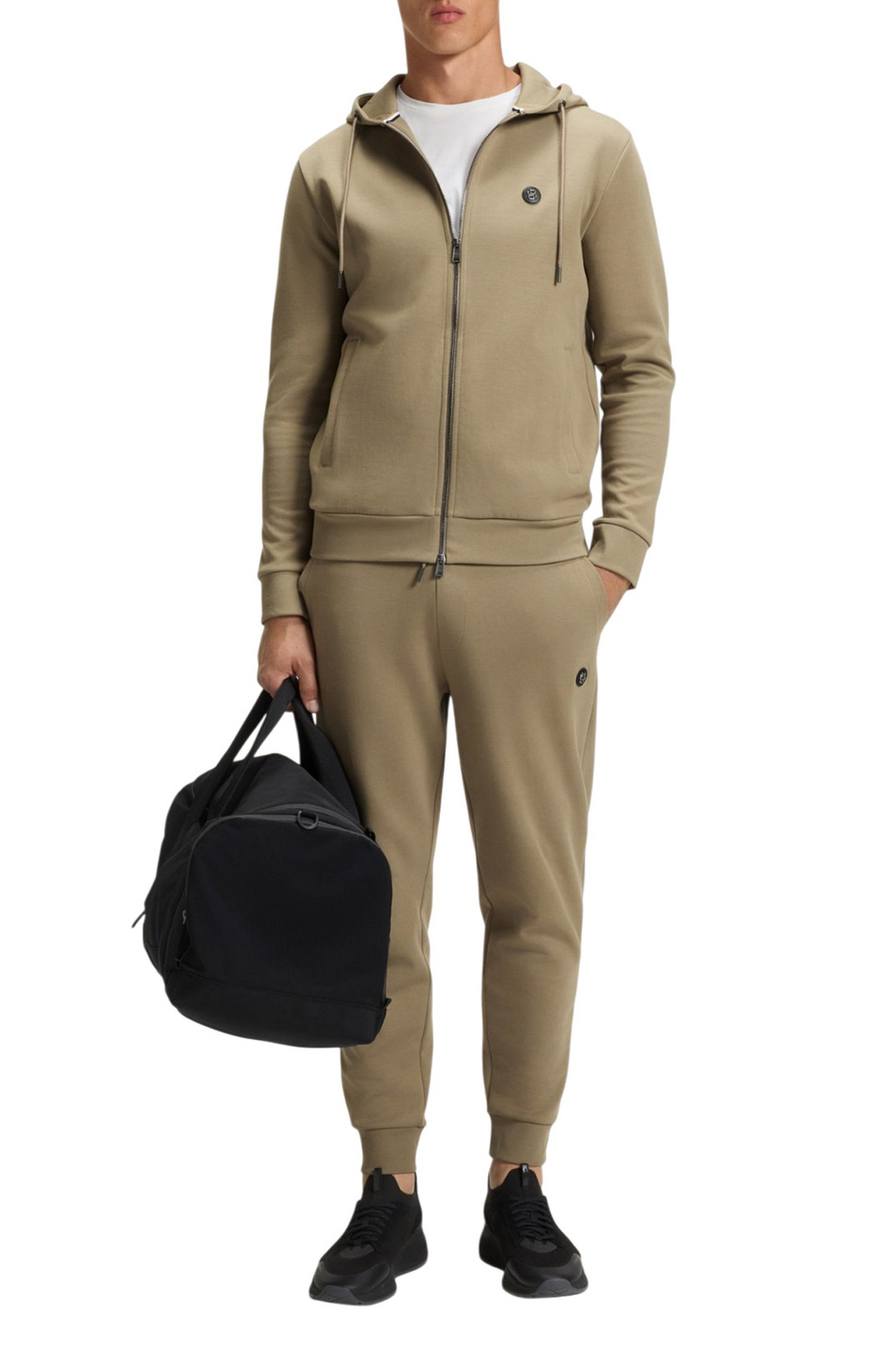 Мужской BOSS Брюки из смесового хлопка (цвет ), артикул 50520322 | Фото 3