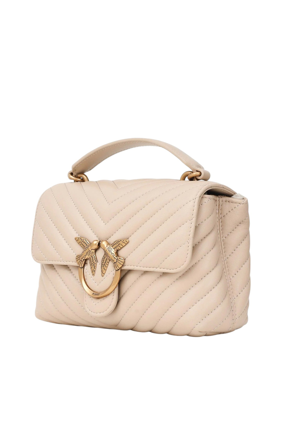 Женский Pinko Сумка LOVE LADY PUFF MINI из натуральной кожи (цвет ), артикул 100044A0GK | Фото 2