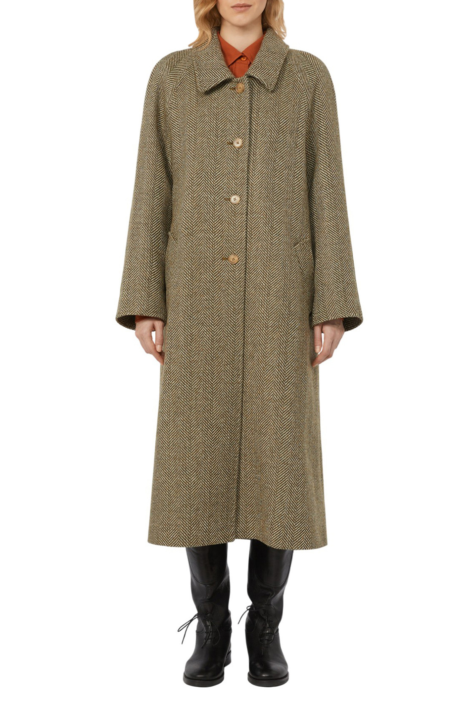 Женский Weekend Max Mara Пальто UGOLA из шерсти (цвет ), артикул 2525016016 | Фото 3