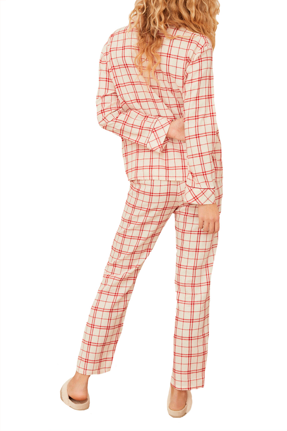 Women'secret Пижама в рубашечном стиле в клетку (цвет ), артикул 3592369 | Фото 3