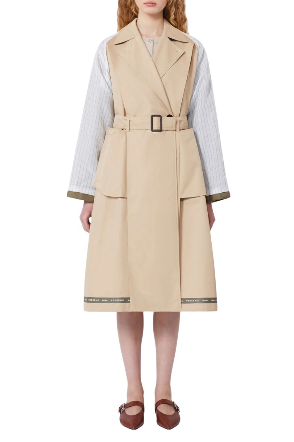 Женский Weekend Max Mara Тренч CANASTA двусторонний (цвет ), артикул 2615021021 | Фото 5