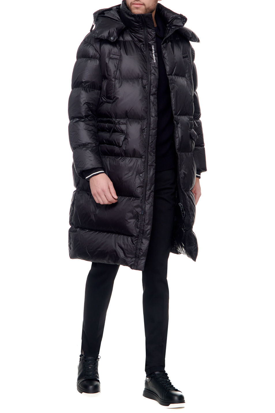 Мужской Emporio Armani Пальто с пуховым наполнителем (цвет ), артикул 6K1L78-1NYSZ | Фото 2