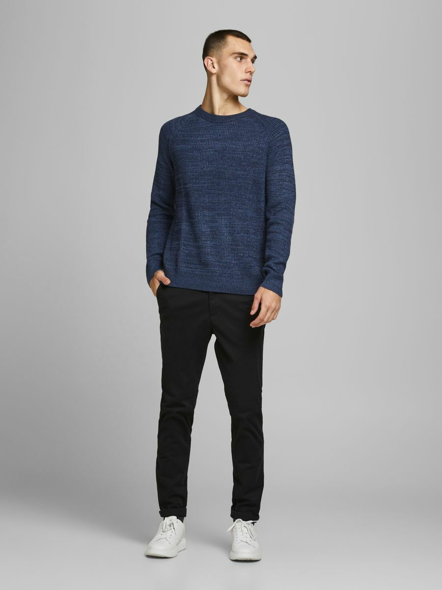 Мужской Jack & Jones Джемпер из смесового хлопка (цвет ), артикул 12174500 | Фото 3