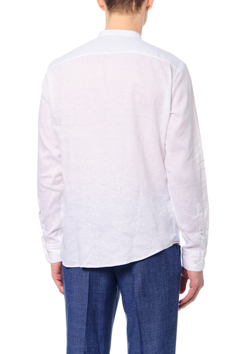 BOSS Рубашка из смесового льна ( цвет), артикул 50468311 | Фото 4