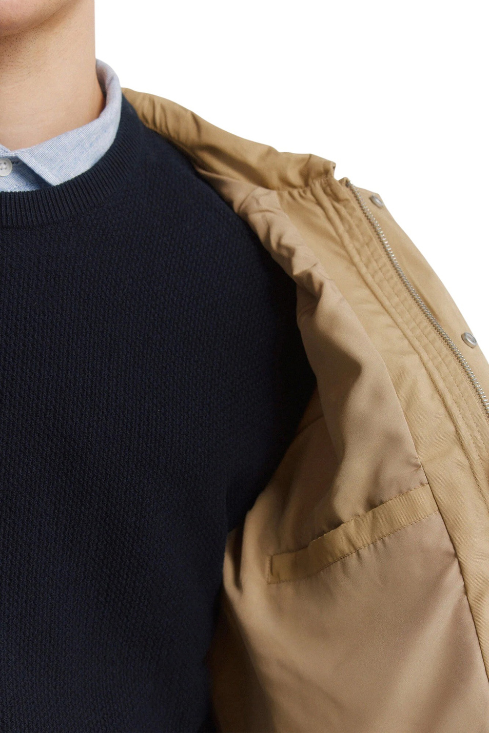 Мужской Springfield Куртка из смесового хлопка (цвет ), артикул 2833234 | Фото 7