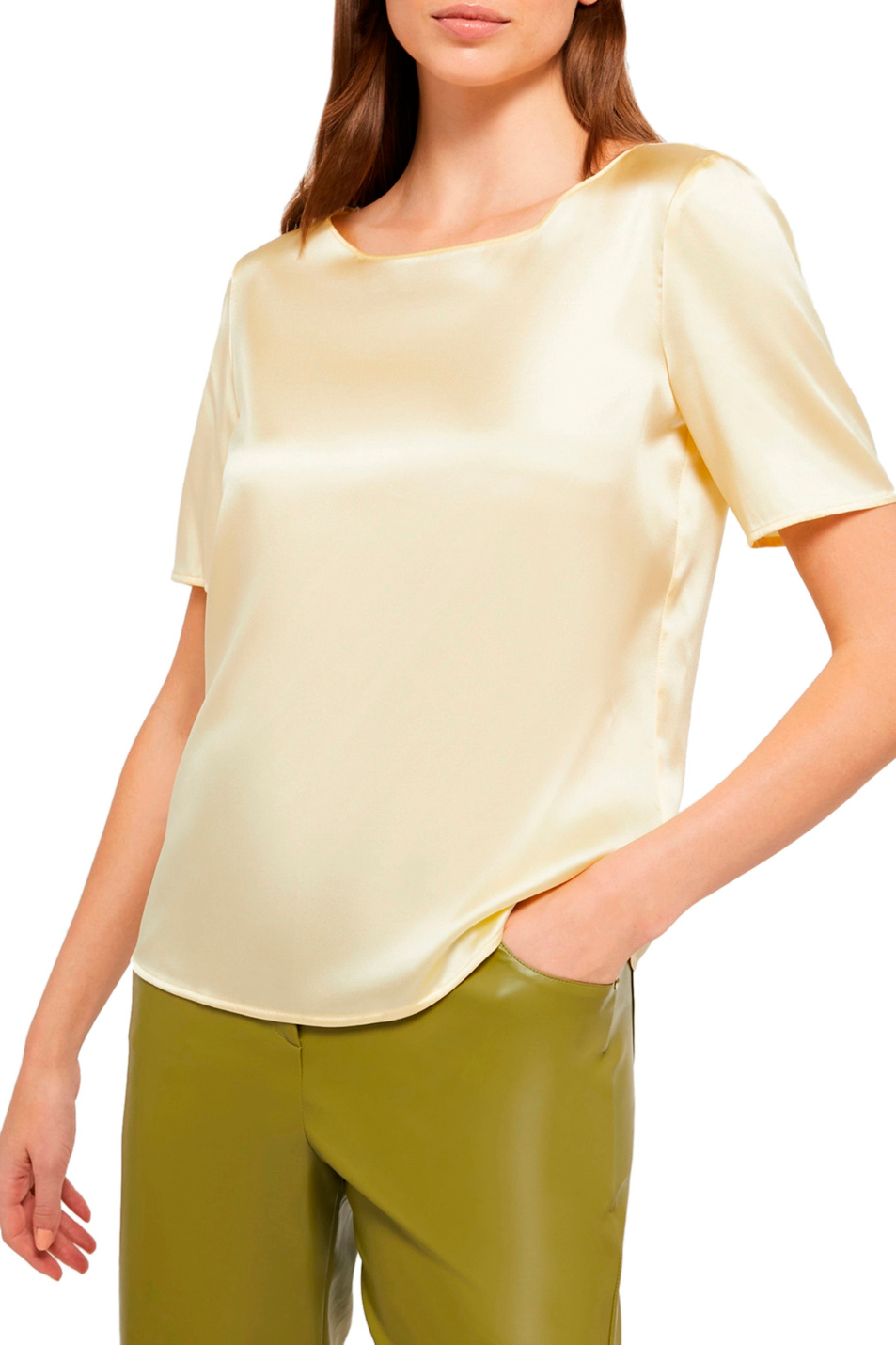 Женский Pennyblack Блузка LAUTO из эластичного шелка (цвет ), артикул 11110523 | Фото 3
