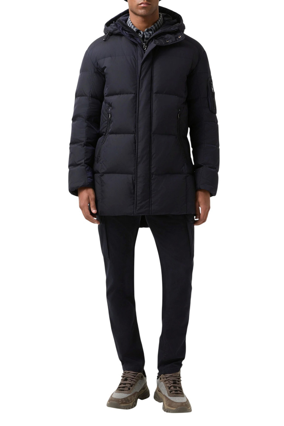 Куртка стеганая JONES-D2 с пуховым наполнителем|Основной цвет:Синий Мужской Bogner Куртка стеганая JONES-D2 с пуховым наполнителем (цвет ), артикул 38467593 | Фото 3