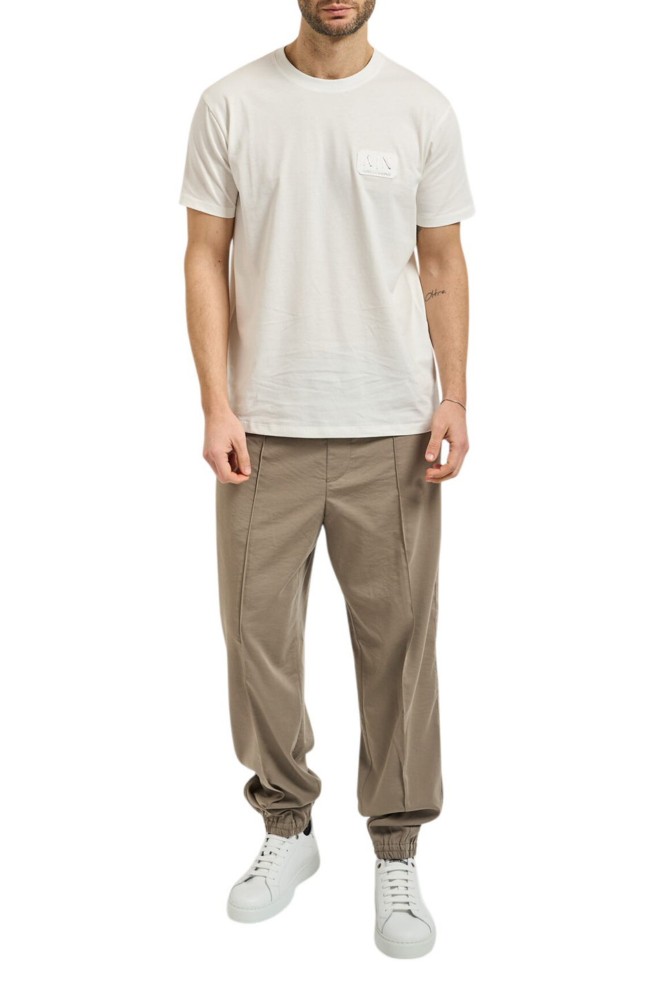 Мужской Armani Exchange Брюки из смесовой вискозы (цвет ), артикул XM002570-AF22545 | Фото 3