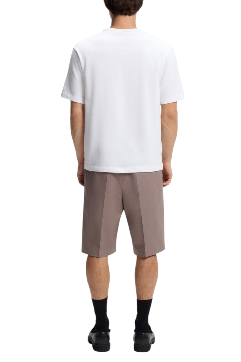 Мужской HUGO Футболка Dobul из хлопка (цвет ), артикул 50558407 | Фото 4