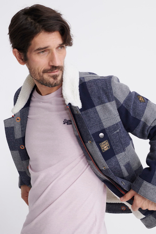 Мужской Superdry Футболка с логотипом (цвет ), артикул M1010024A | Фото 4
