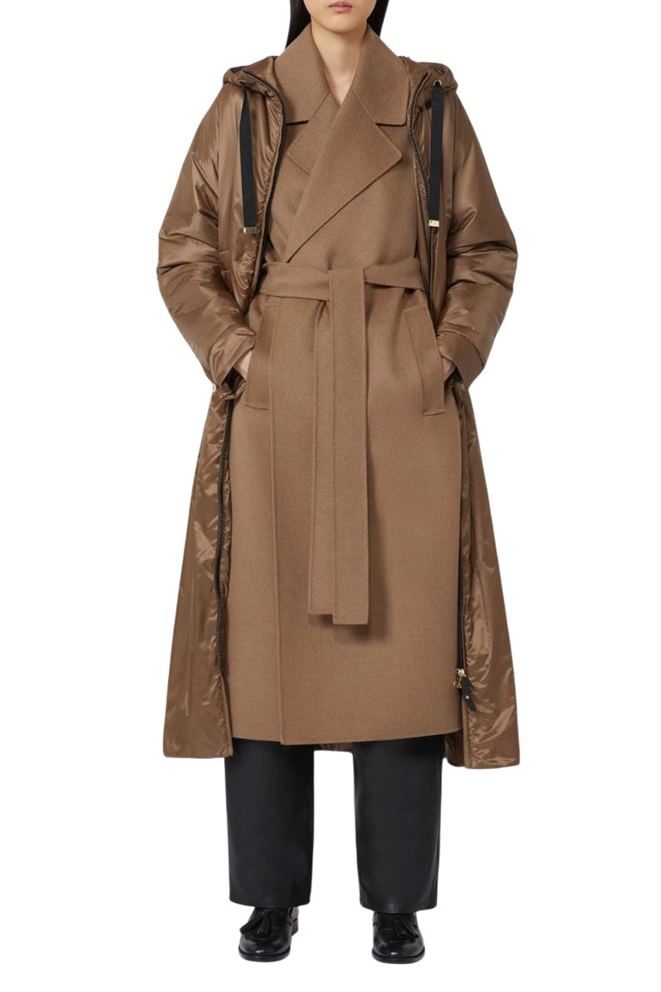 Женский Max Mara Пальто GREENPI с поясом (цвет ), артикул 2619491034 | Фото 2