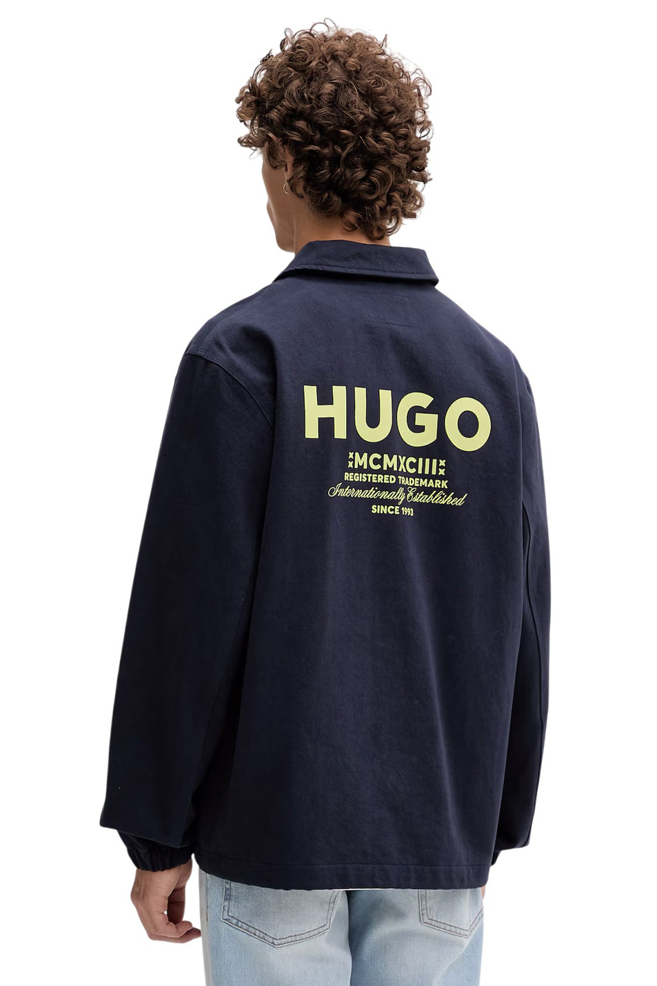 Мужской HUGO Куртка Biyo262D1 из хлопка (цвет ), артикул 50561998 | Фото 5