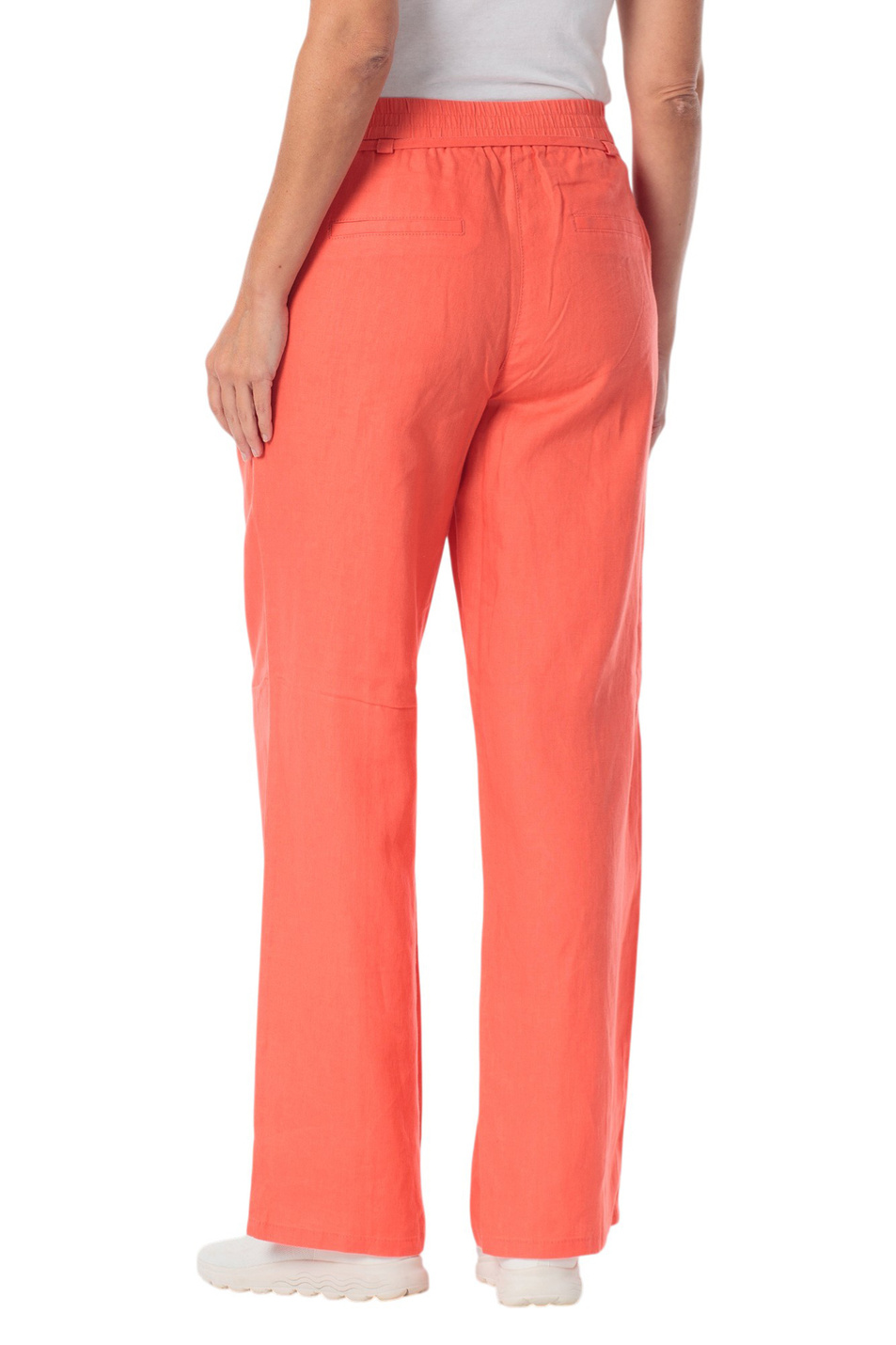 Женский Gerry Weber Брюки однотонные из льна (цвет ), артикул N67067 | Фото 4