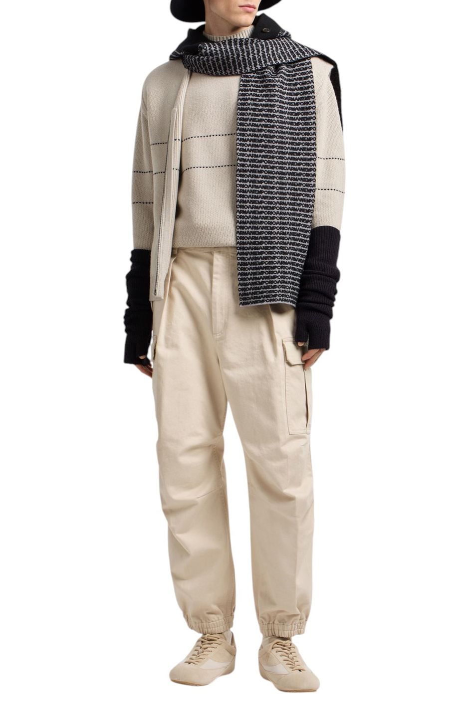 Мужской Emporio Armani Свитер из смесовой шерсти (цвет ), артикул EM002024-AF18103 | Фото 2