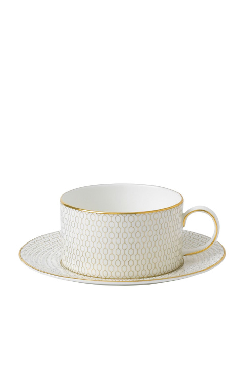 Wedgwood Чашка чайная с блюдцем Arris ( цвет), артикул 40007548 | Фото 1