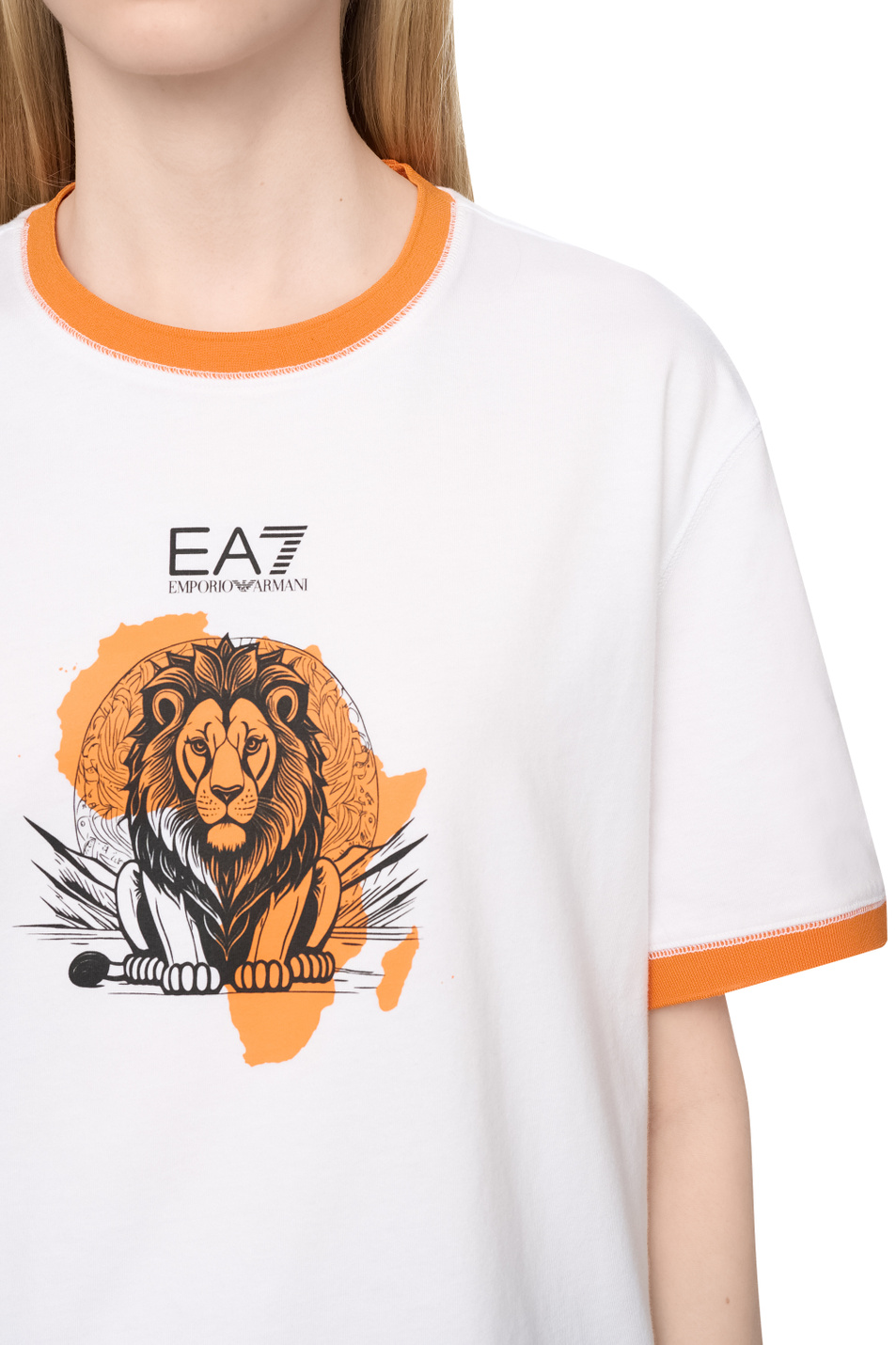 Unisex EA7 Футболка из хлопка (цвет ), артикул 7X000099-AF13243 | Фото 6