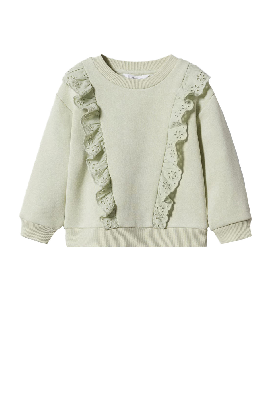 Девочкам Mango Kids Толстовка LISA с оборками (цвет ), артикул 47072538 | Фото 1