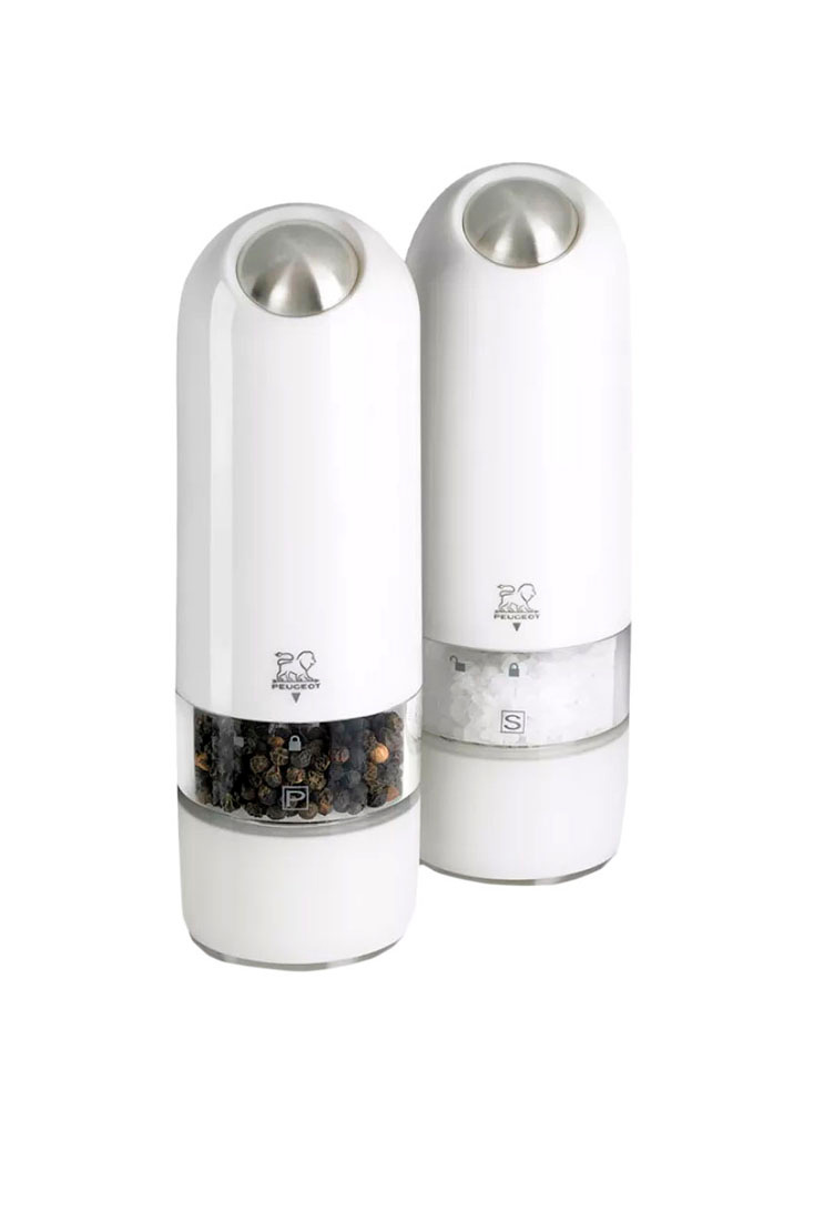 Набор мельниц электрических для соли и перца Alaska Duo 17 см|Основной цвет:Белый|Артикул:2/27667 | Фото 1