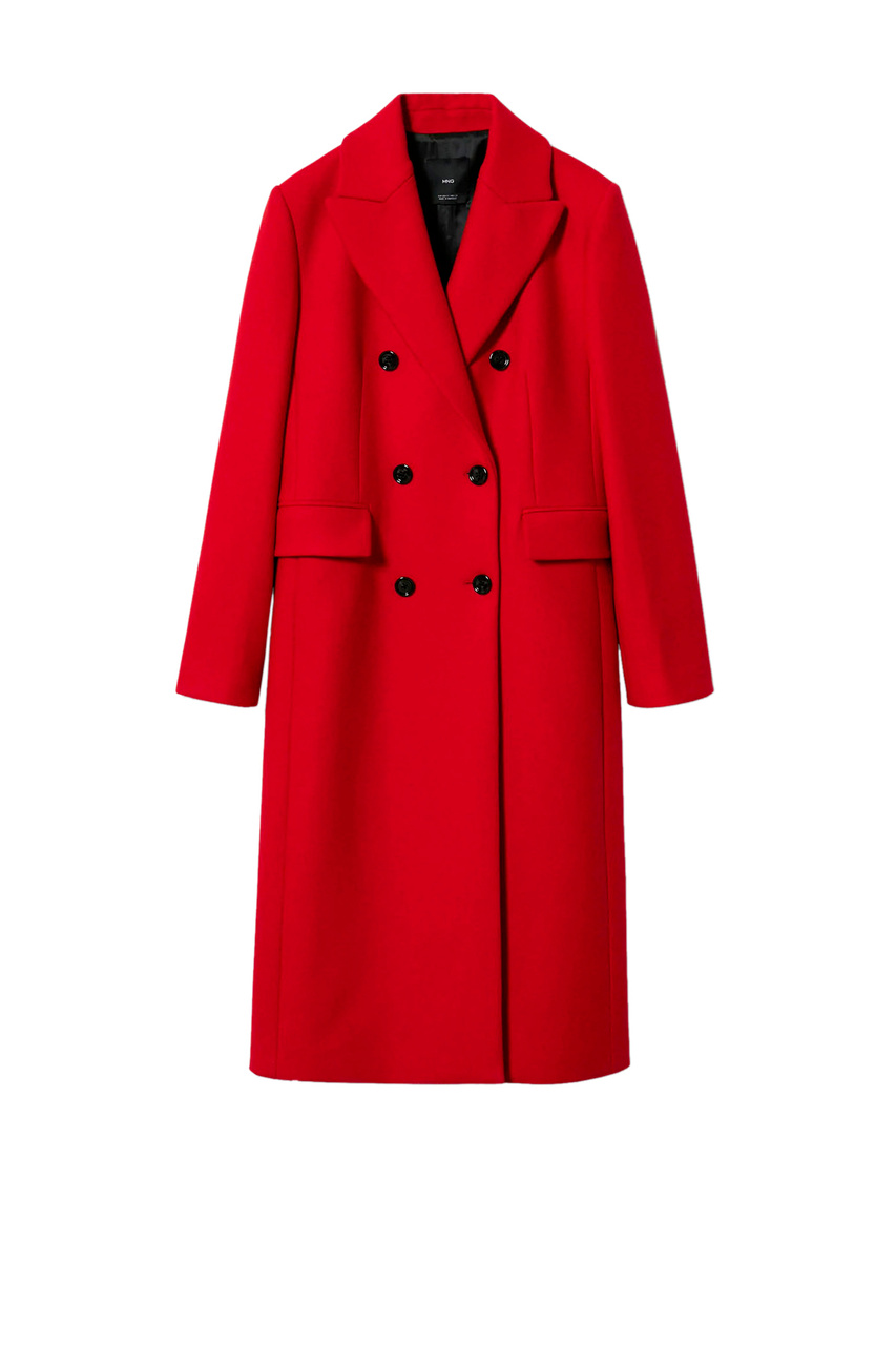 Двубортное пальто PERFUME|Основной цвет:Красный|Артикул:37059081 | Фото 1