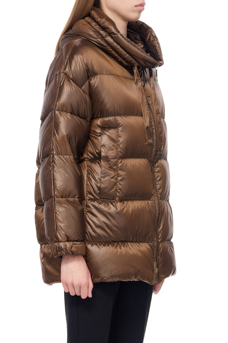 Женский Max Mara Куртка стеганая SPACESSE с капюшоном (цвет ), артикул 2394860636 | Фото 4