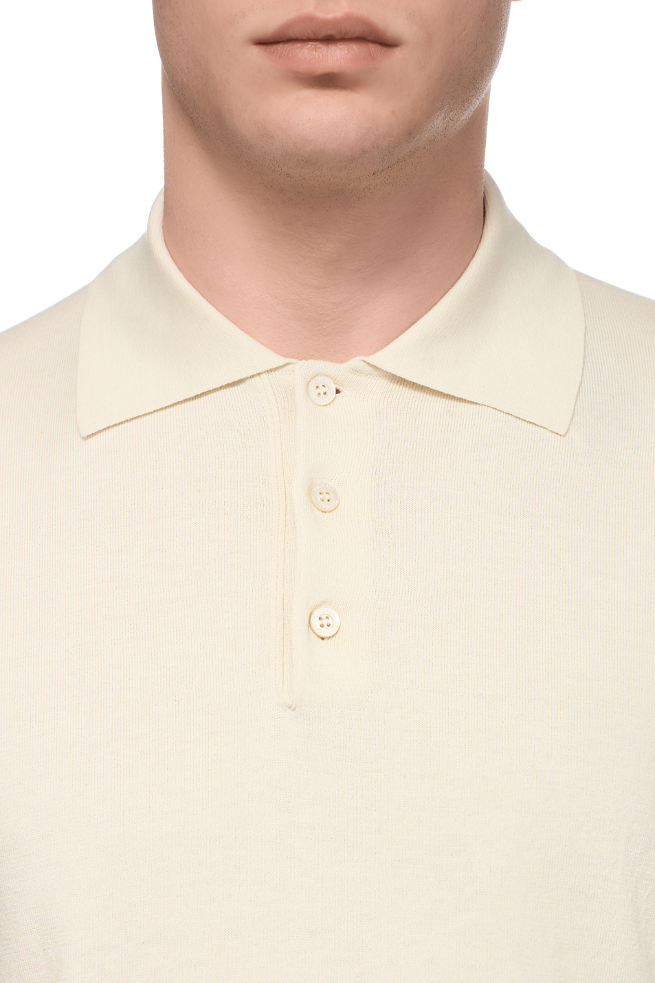 Мужской Canali Поло из хлопка и шелка (цвет ), артикул C0127MK02479 | Фото 6