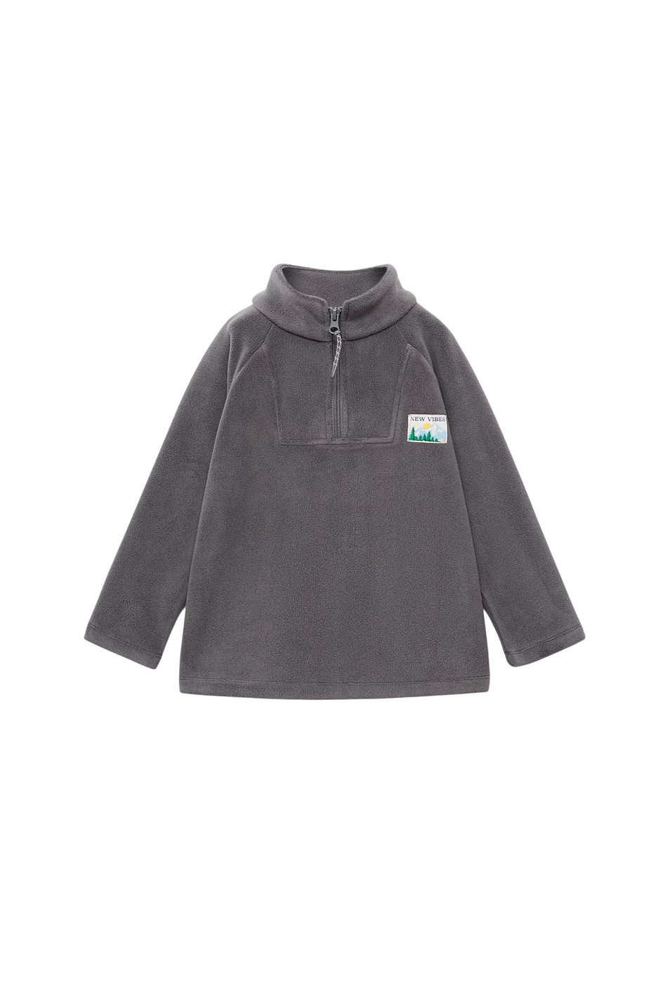 Мальчикам Mango Kids Толстовка COLDB с воротником на молнии (цвет ), артикул 17047774 | Фото 1