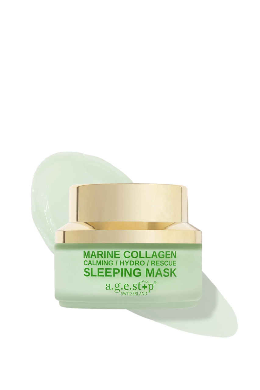 Роскошная антивозрастная крем-маска MARINE COLLAGEN SLEEPING MASK, 50 мл|Артикул:7640164271736 | Фото 1