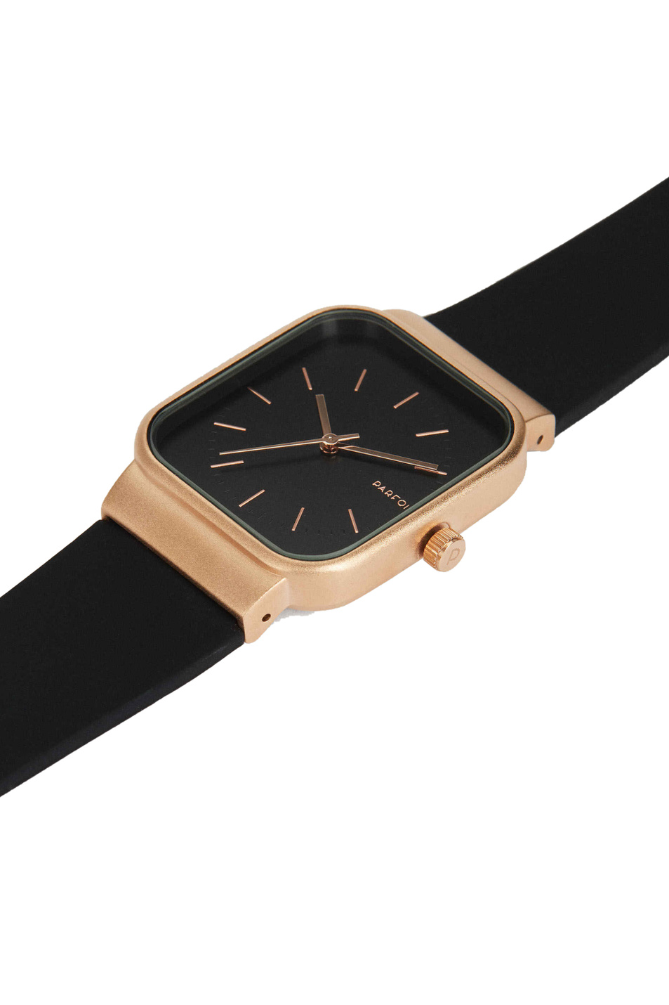 Женский Parfois Часы с силиконовым ремешком и квадратным циферблатом (цвет ), артикул 189568 | Фото 2