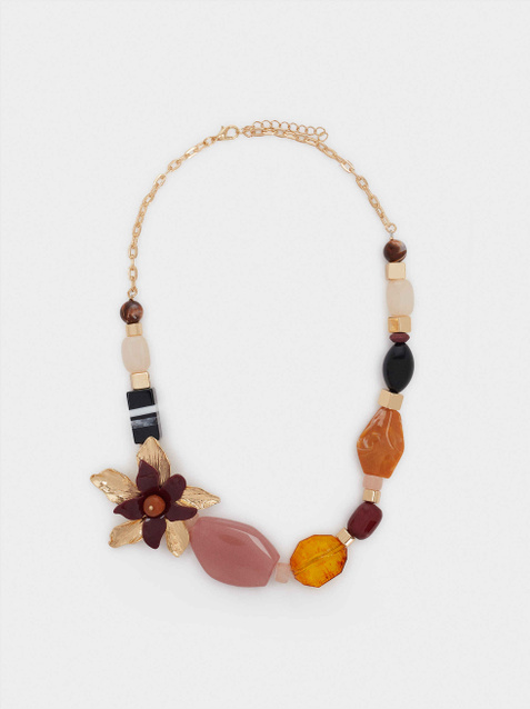 Parfois Ожерелье с декоративными камнями ( цвет), артикул 180715 | Фото 1